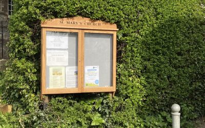 St Mary’s Church noticeboard